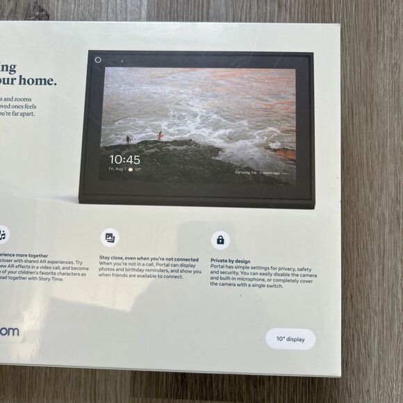 Facebook Portal Smart Video Calling 10” Touch Screen Stationary w/ Bluetooth NEW - Picture 6 of 12